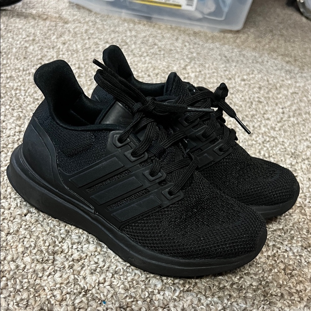 adidas Kids All-Black Sneakers